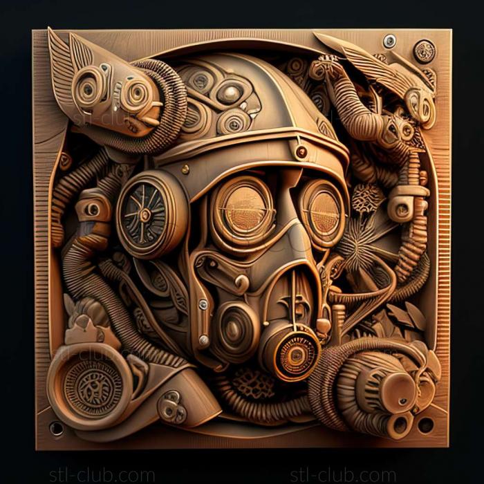 3D model steam punk (STL)